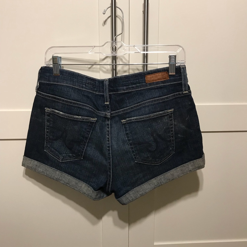 AG Jeans “the pixie” shorts in dark was size 28 - Picture 2 of 3
